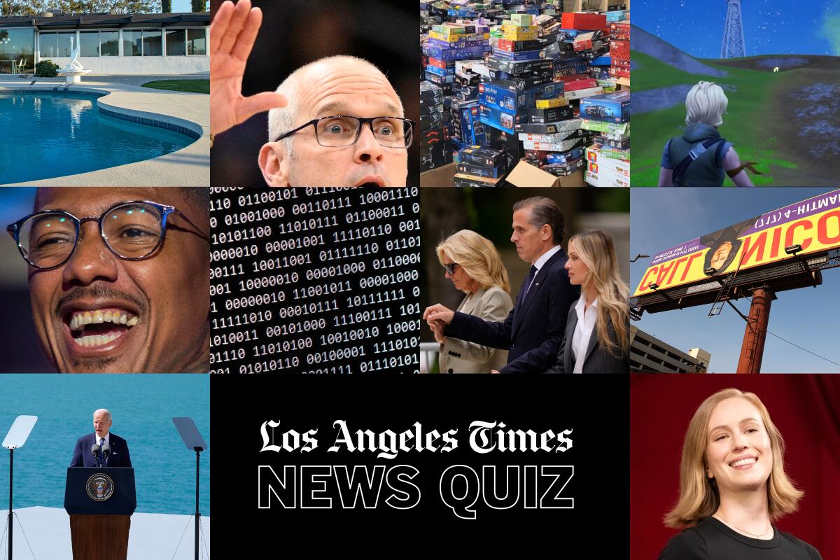 Test your news knowledge with the L.A. Times News Quiz - Los