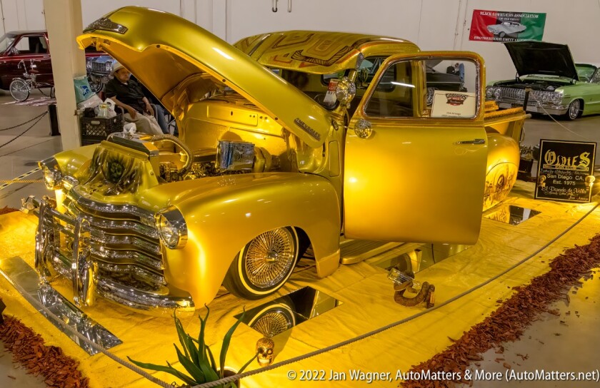 Gold Truck Lowrider