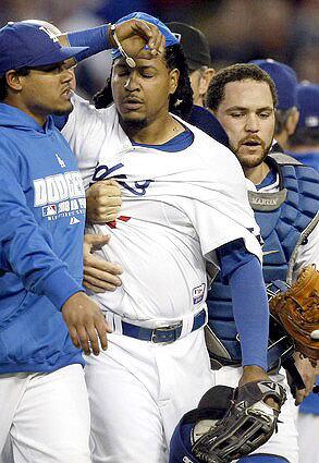 Manny Ramirez, Russell Martin, Delwyn Young