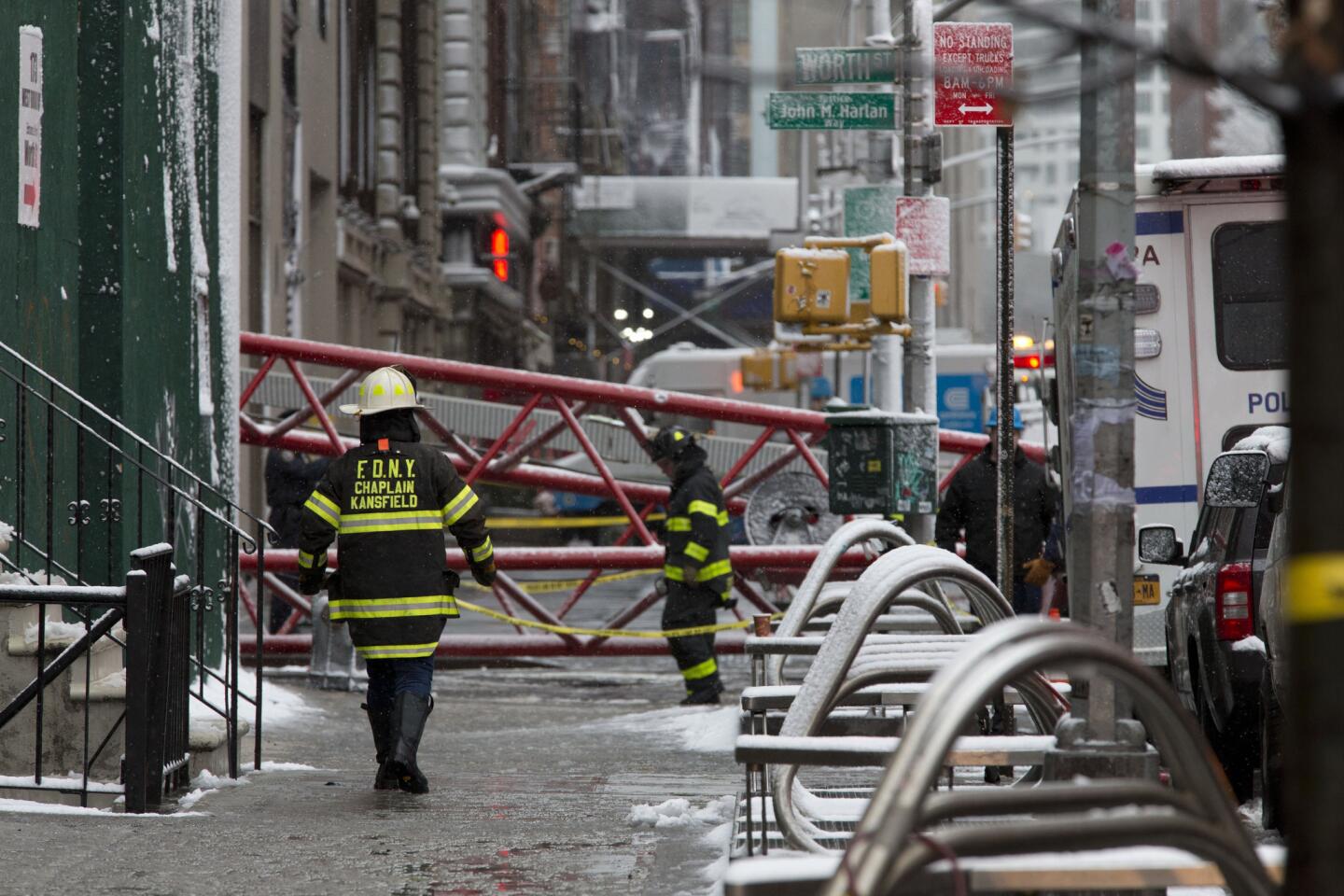 Manhattan crane collapse