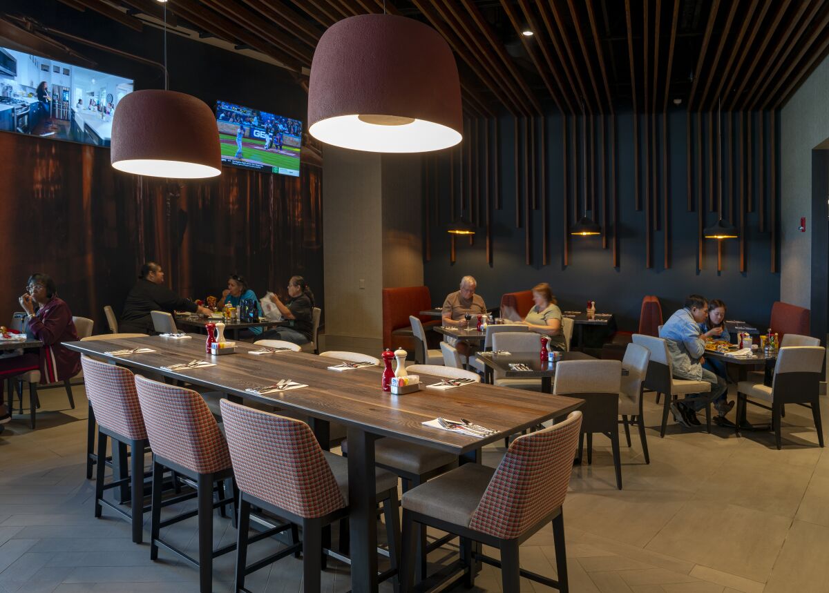 Valley View Casino & Hotel's new restaurant, Patties & Pints.