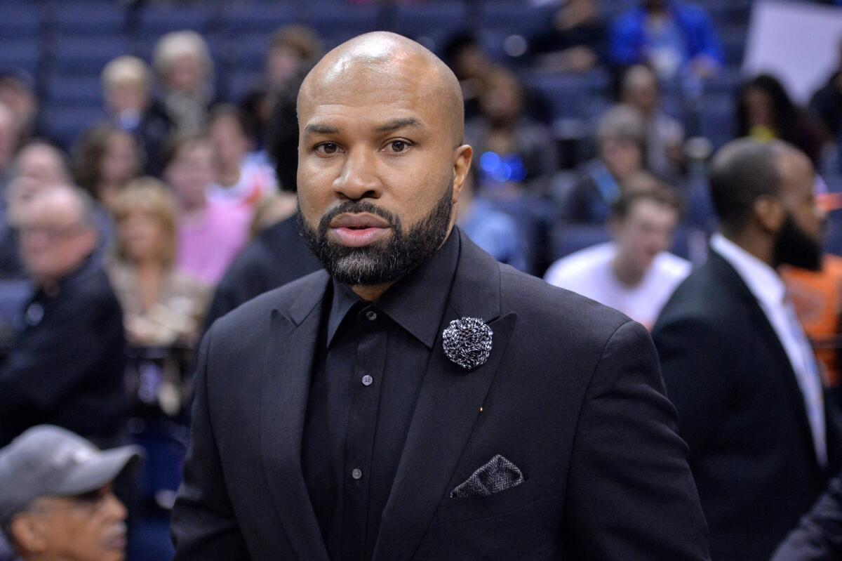 Derek Fisher has been fired as coach of the New York Knicks.