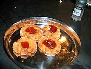 The peanut butter and jelly cookies at Susan Feniger's Street.