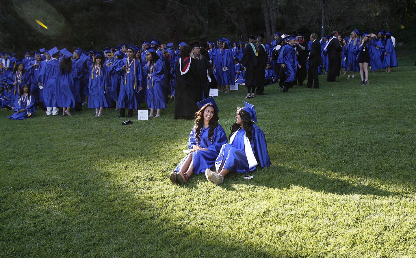 Burbank High School graduation