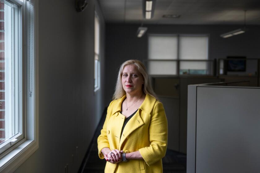 Susan Dietrich, owner of Pittsburgh-based staffing firm TOPS Staffing. Photographer: Nate Smallwood/Bloomberg