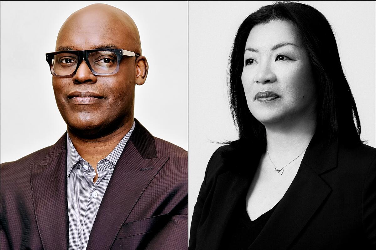 Toronto International Film Festival CEO Cameron Bailey and chief programming officer Anita Lee.