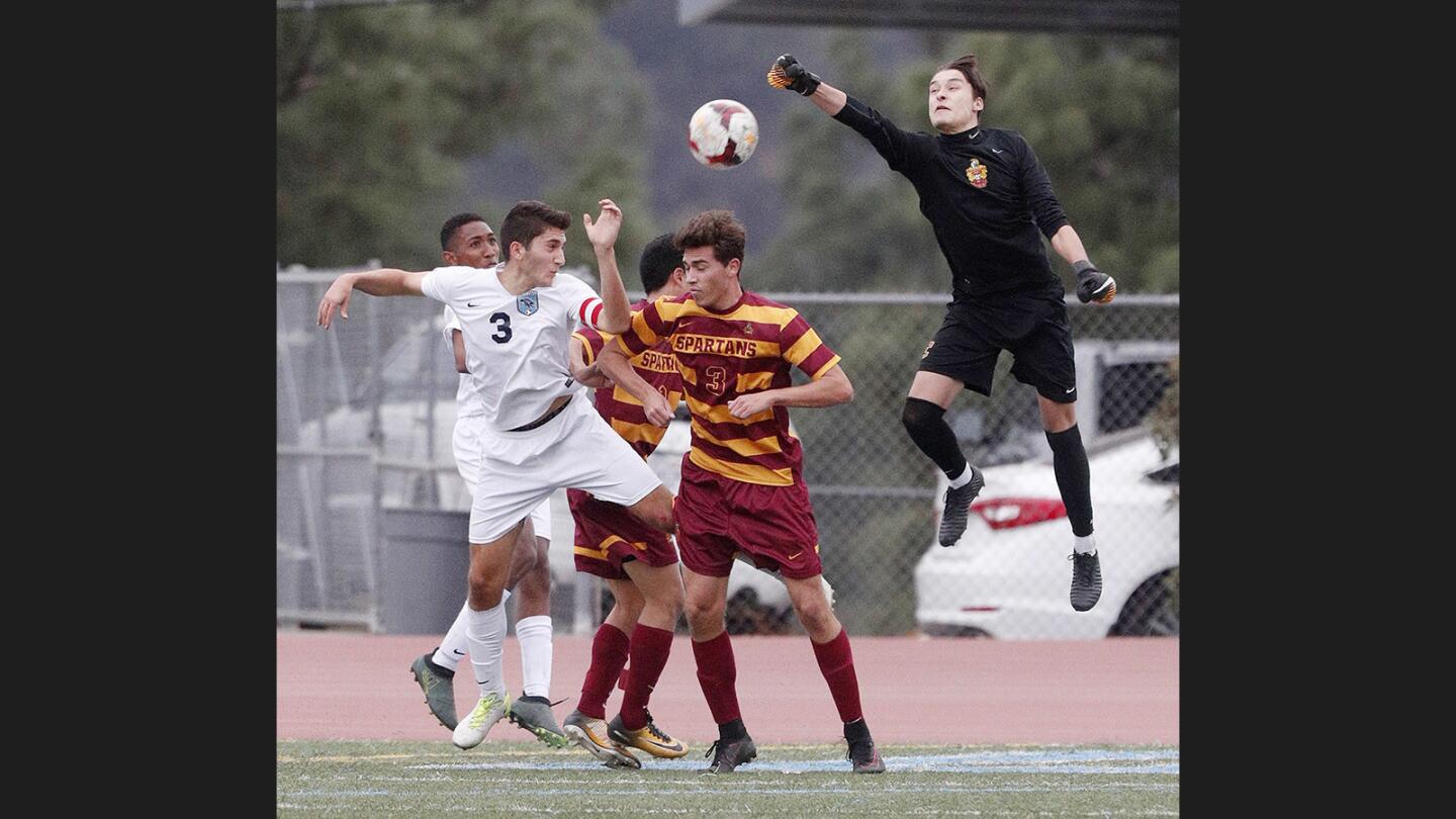 Photo Gallery: Crescenta Valley vs. La Canada in nonleague boys' soccer