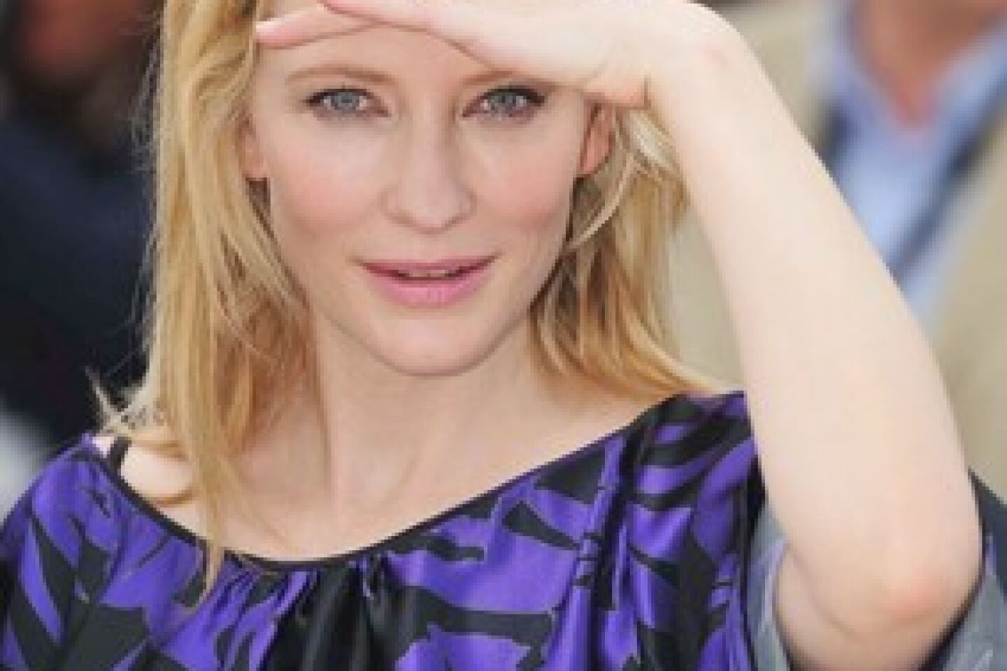 Cate Blanchett at the Cannes premiere of "Indiana Jones and the Kingdom of the Crystal Skull."