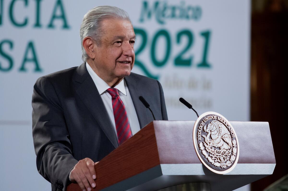 Presidente de México agradece anuncio de EE.UU. de inversión en Centroamérica