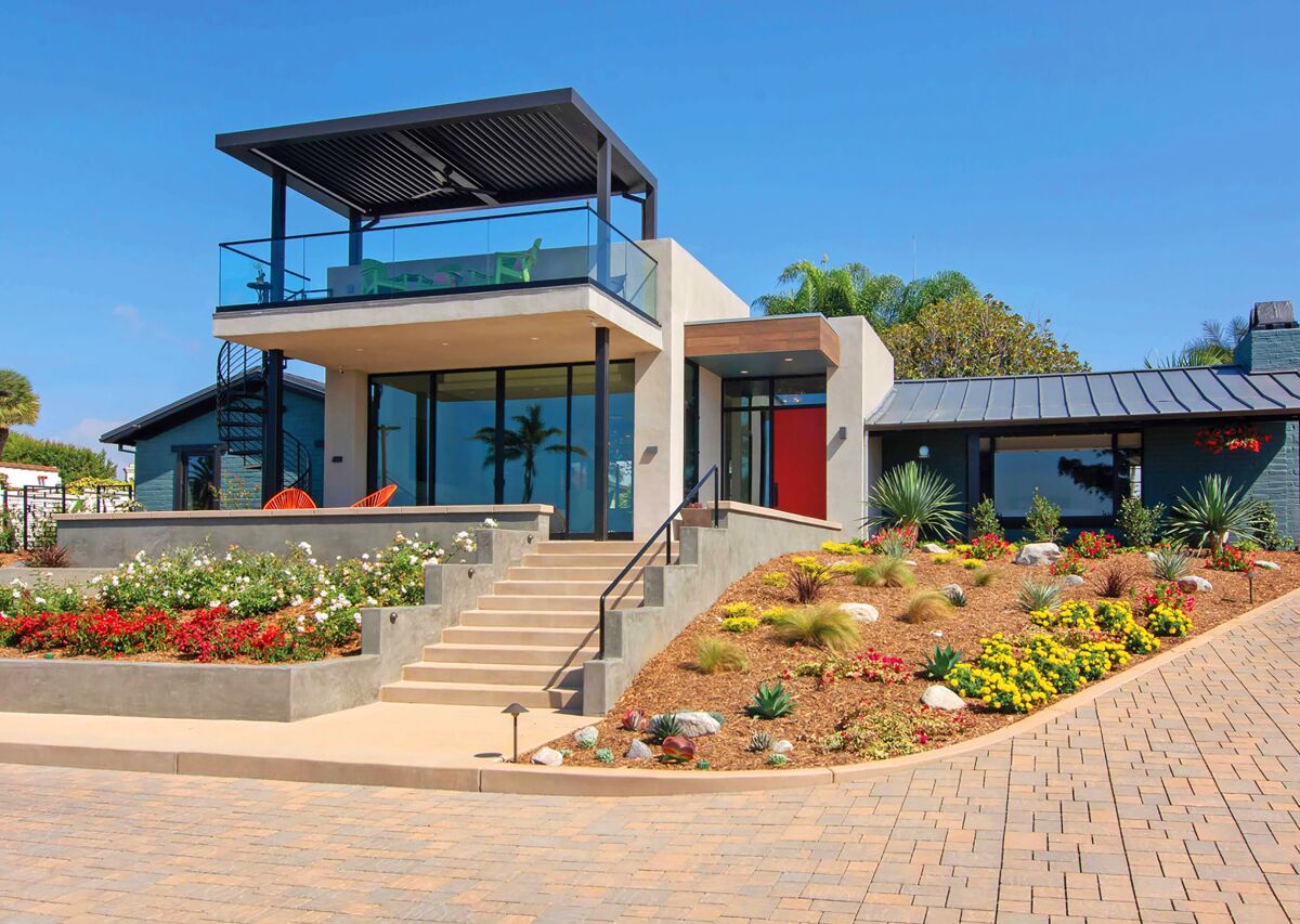 This Jackson Design and Remodeling designed home in Encinitas is on the Modern Architecture + Design Society’s San Diego Modern Home Tour on Oct. 12, 2019. More details at sandiegomodernhometour.com and jacksondesignandremodeling.com