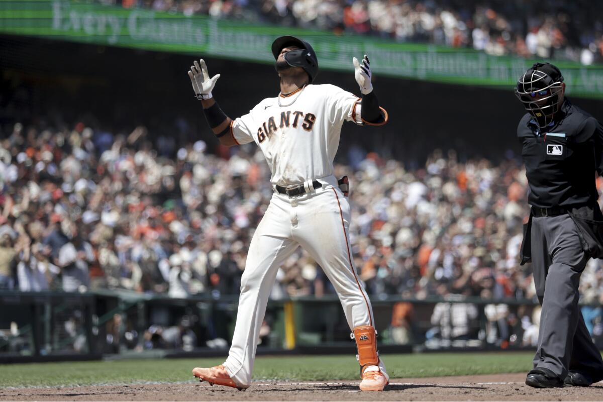 Brandon Crawford's Milestone Home Run  6th-Place for RBI in San Francisco  Giants History 