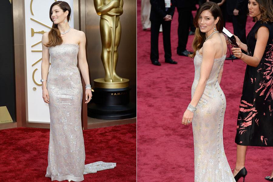 "The Truth About Emanuel" actress Jessica Biel in Chanel Couture.