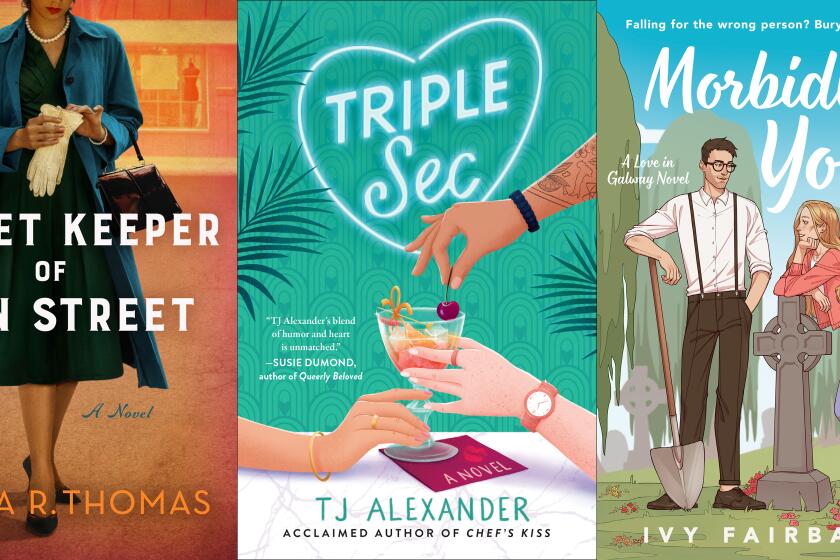 "The Secret Keeper of Main Street" by Trisha R. Thomas; "Triple Sec" by TJ Alexander and "Morbidly Yours" by Ivy Fairbanks.