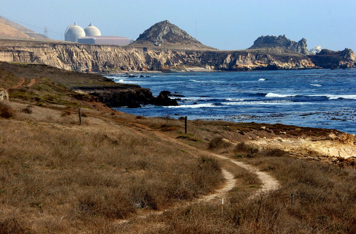 Pacific Gas and Electric's Diablo Canyon nuclear plant, seen in 2005.