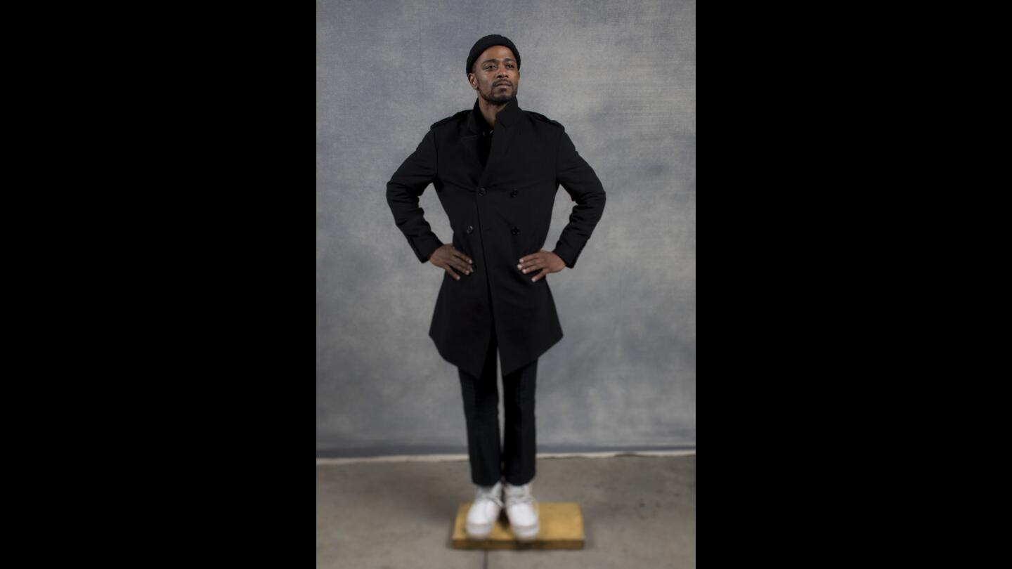 Actor Lakeith Stranfield, from the film "Come Sunday."