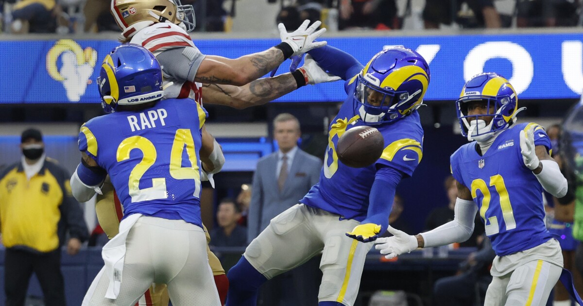 Foto: Rams kalah dari rival NFC West 49ers dalam perpanjangan waktu