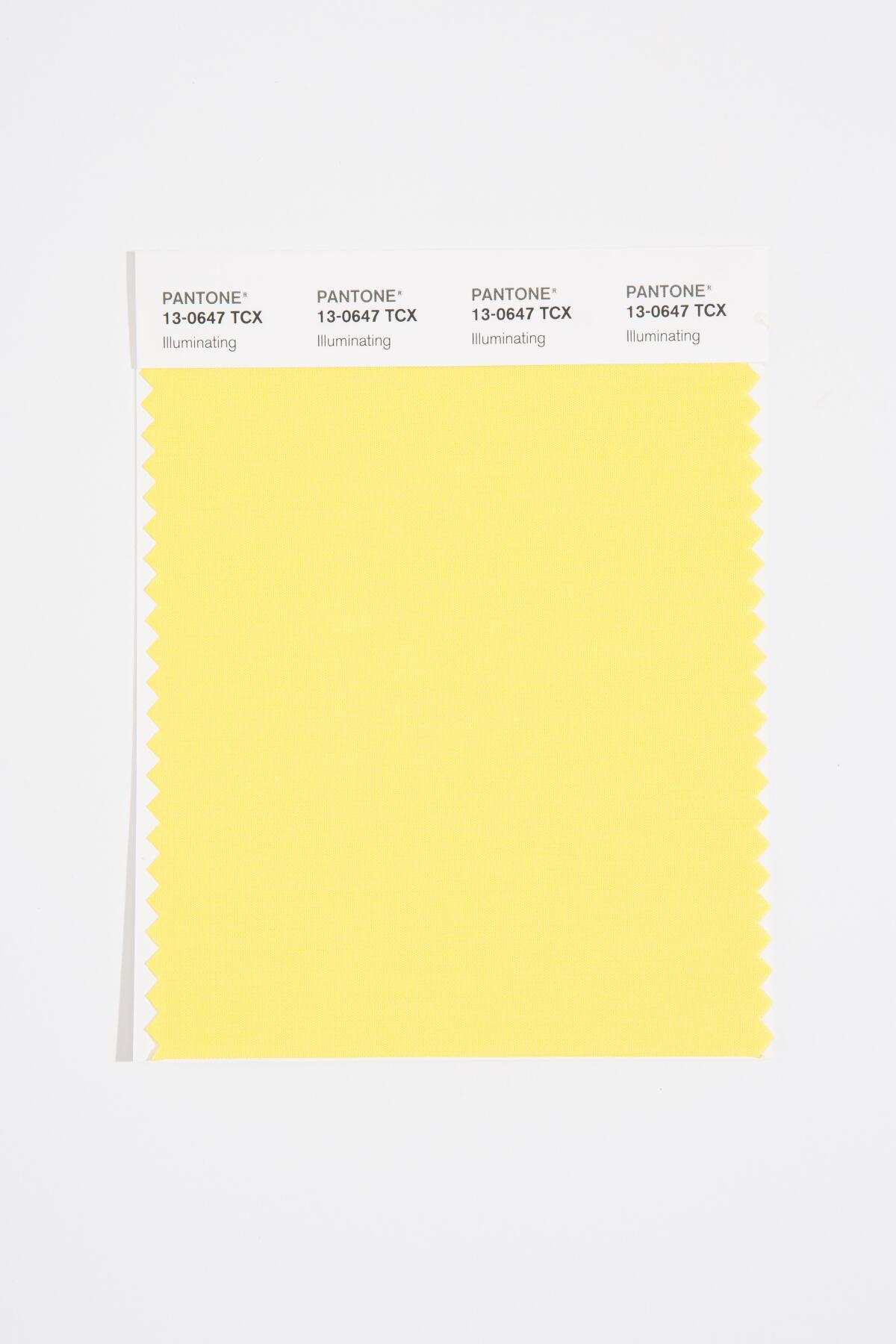 Pantone Color of the Year 2021: Illuminating