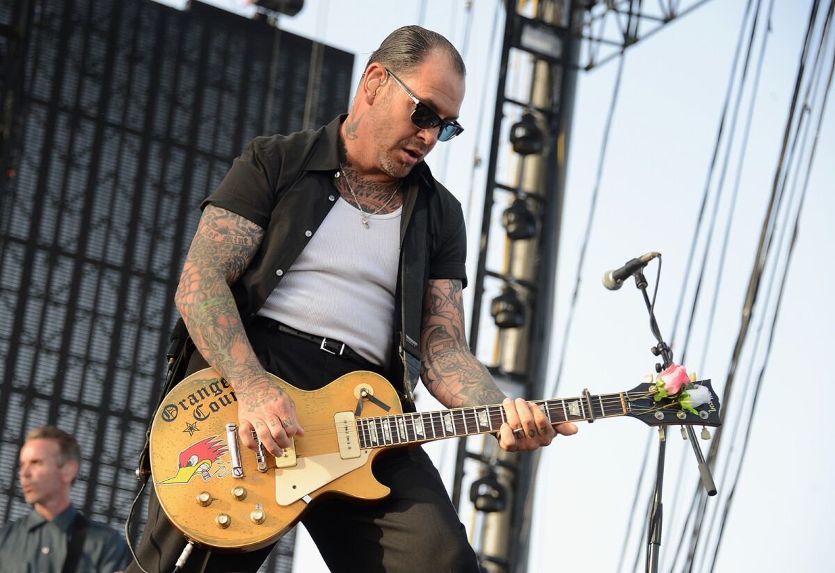 Mike Ness and his band Social Distortion will perform this weekend as part of the two-day concert Surf City Blitz.