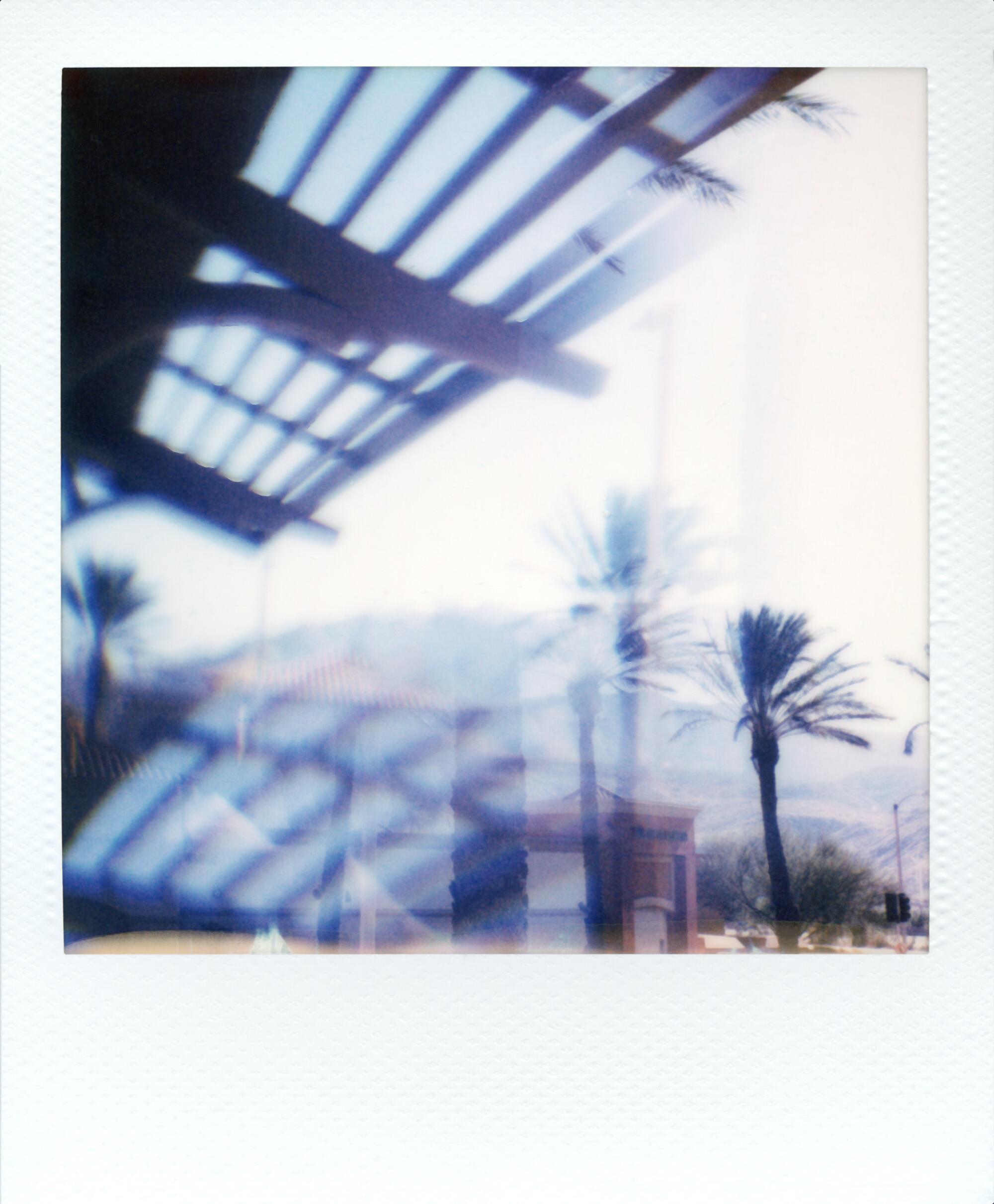 Liner Notes polaroid of an outlet mall