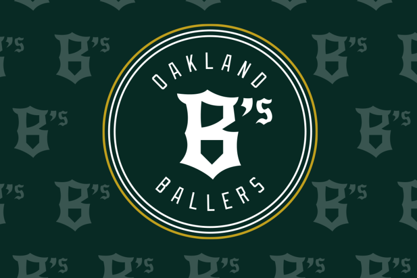 Oakland Ballers logo.