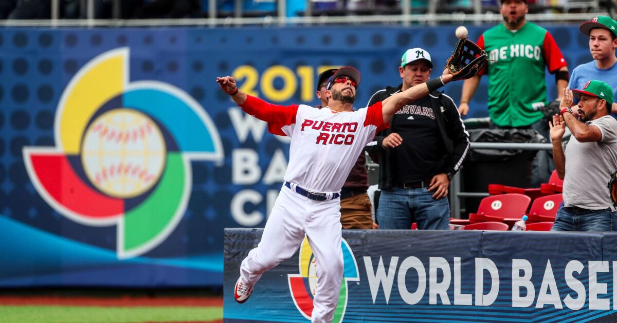 WBC notebook Puerto Rico roster includes seven players born in the