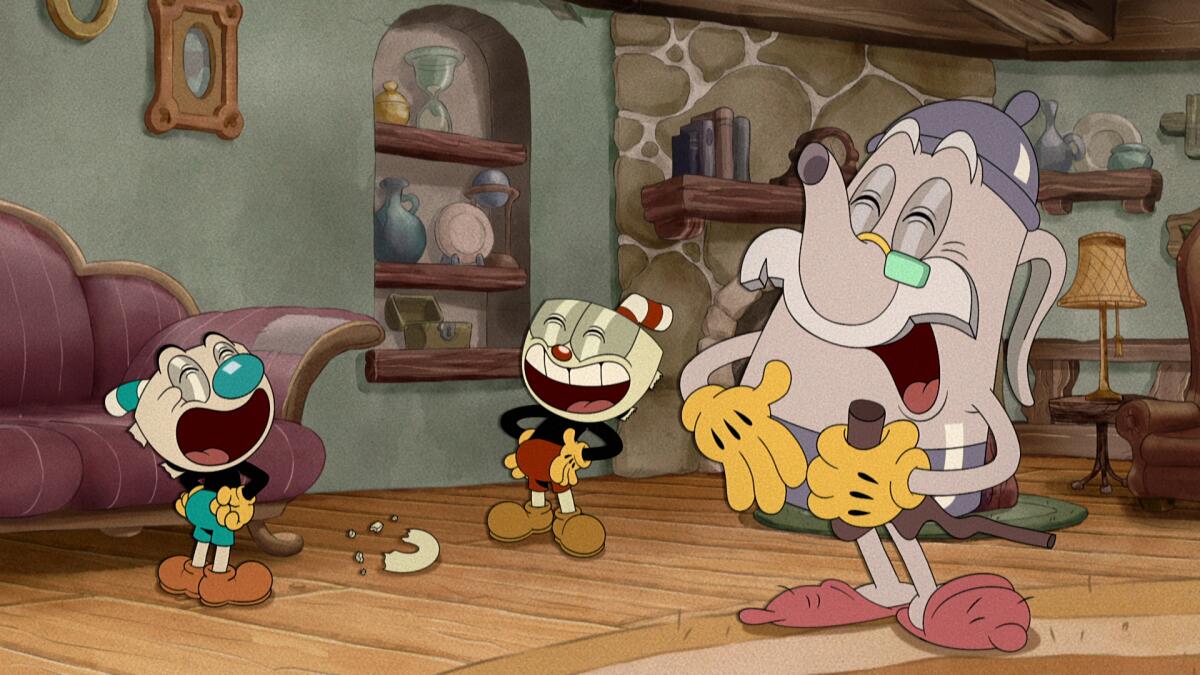 The Cuphead Show!' on Netflix animation style, explained - Los