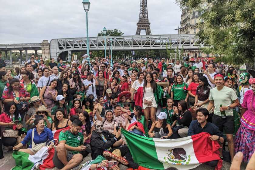 Los mejores momentos de fans en los Juegos Olímpicos han sido cuando están presente los fanáticos mexicanos, asegura Manuel Medina.