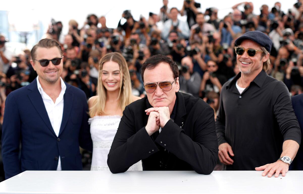 What does Tarantino have left to prove? That he could save the Oscar telecast with his live ode to the movie business.