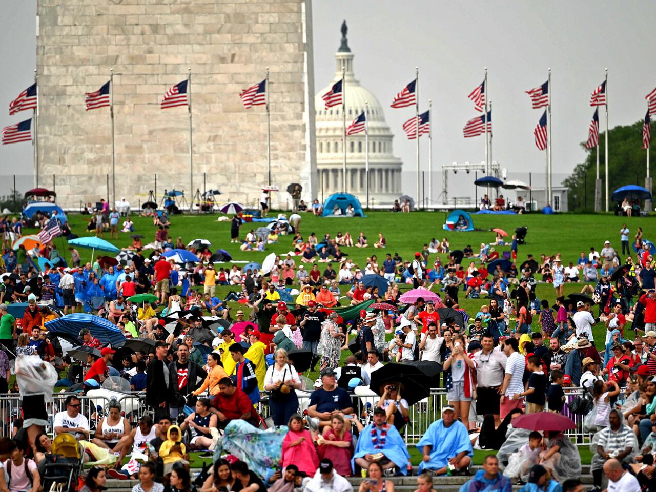 Trump's Fourth of July speech inserts politics and protests into national celebration