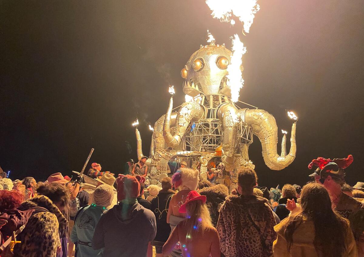 Woman dies on opening day at Burning Man; cause is under investigation - Los Angeles Times