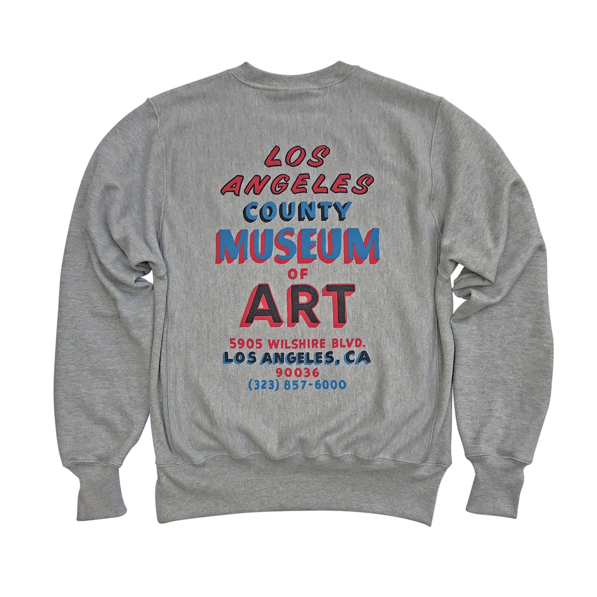 GIFT GUIDE - MERCH: LACMA Hand Painted Sweater