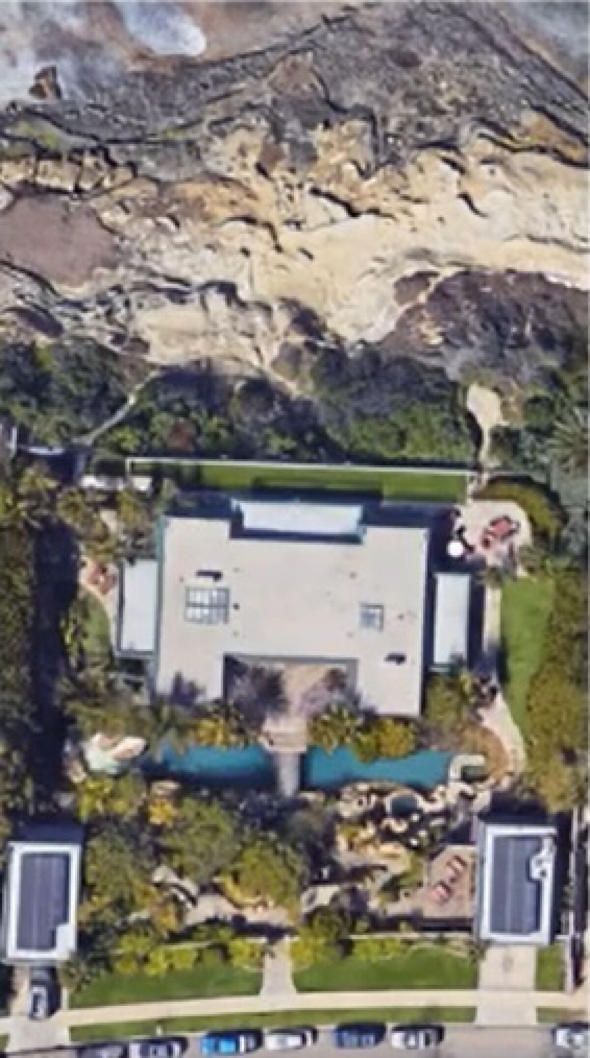 An overview of the property at 6340 Camino de la Costa, as presented to the California Coastal Commission.