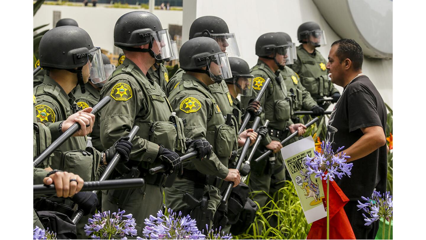 Trump campaign stop in Anaheim