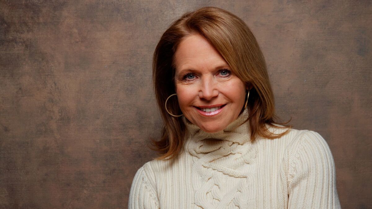 Katie Couric, shown last January, was co-anchor of "Today" from 1991 to 2006.