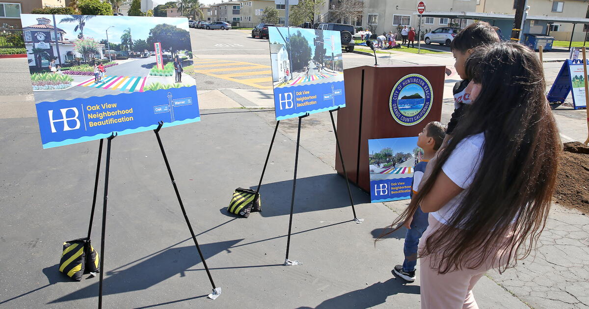 Amazon Beautification Project Beautification project launched in Huntington Beach's Oak View ...