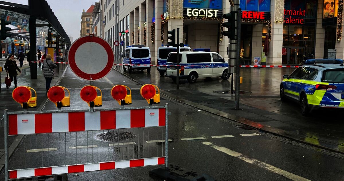 Deutsche Polizei beendet Geiselnahme in Dresden
