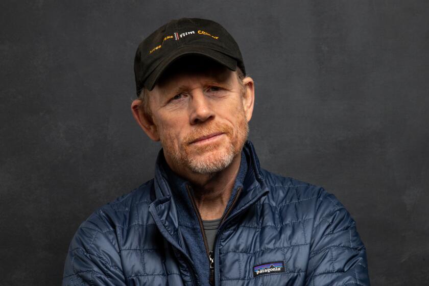 PARK CITY, UTAH - JANUARY 24: Director Ron Howard from the documentary, “Rebuilding Paradise,” photographed in the L.A. Times Studio at the Sundance Film Festival on Friday, Jan. 24, 2020 in Park City, Utah. (Jay L. Clendenin / Los Angeles Times)