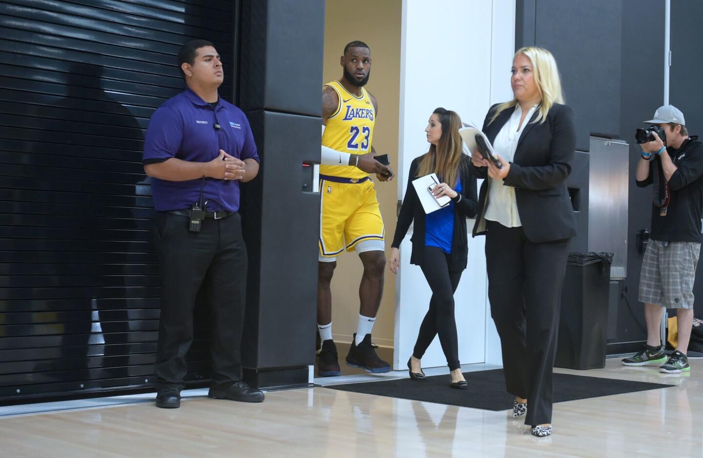 Lakers Media Day 2018