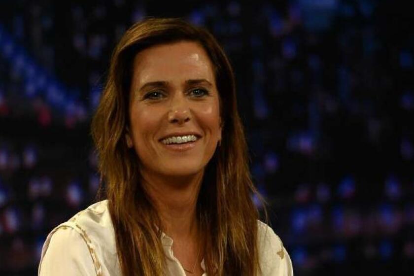 NEW YORK, NY - JULY 15: Kristen Wiig visits "Late Night With Jimmy Fallon" at Rockefeller Center on July 15, 2013 in New York City. (Photo by Theo Wargo/Getty Images) ORG XMIT: 173340657 ** TCN OUT ** ORG XMIT: CHI1307152128552241