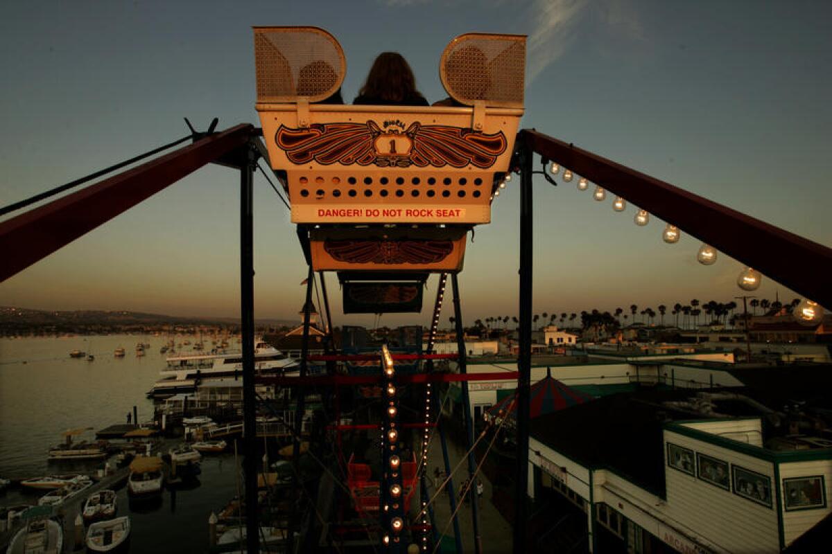 The Ferris wheel at Balboa Fun Zone.