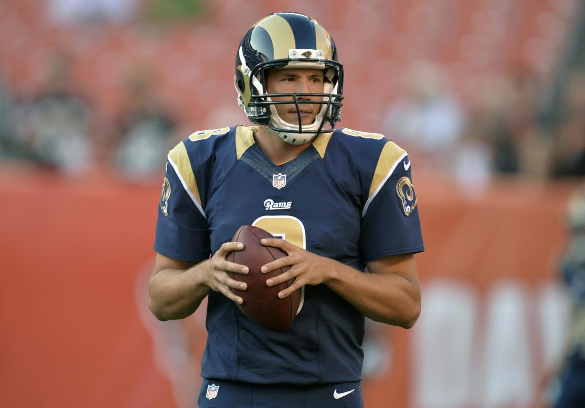 The Rams acquisition of the No. 1 pick in the upcoming draft actually began with a deal that sent quarterback Sam Bradford to the Eagles last year.