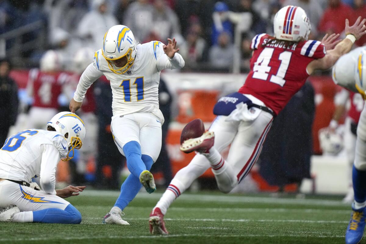Chargers-Patriots Week 17 game gets moved to Dec. 28 - Los Angeles Times