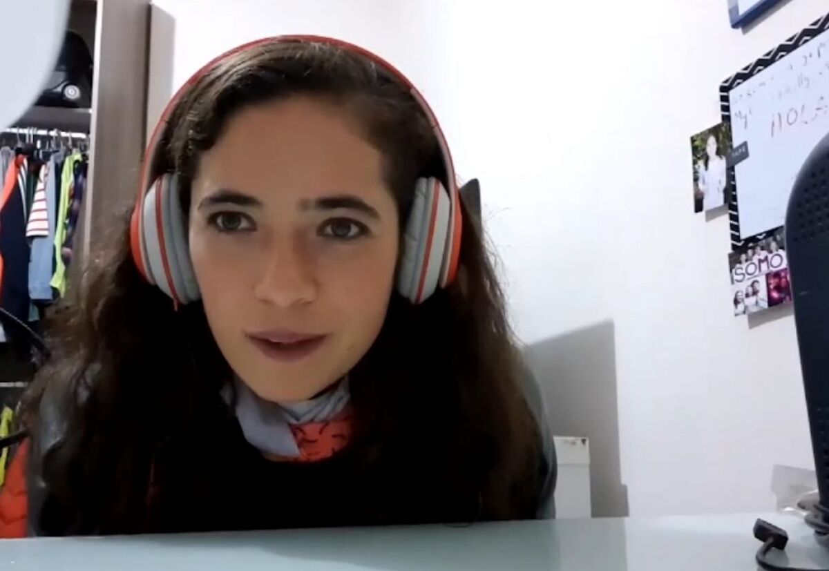 Ana Paola López, jugadora del Pachua en entrevista con Voces Emergentes.