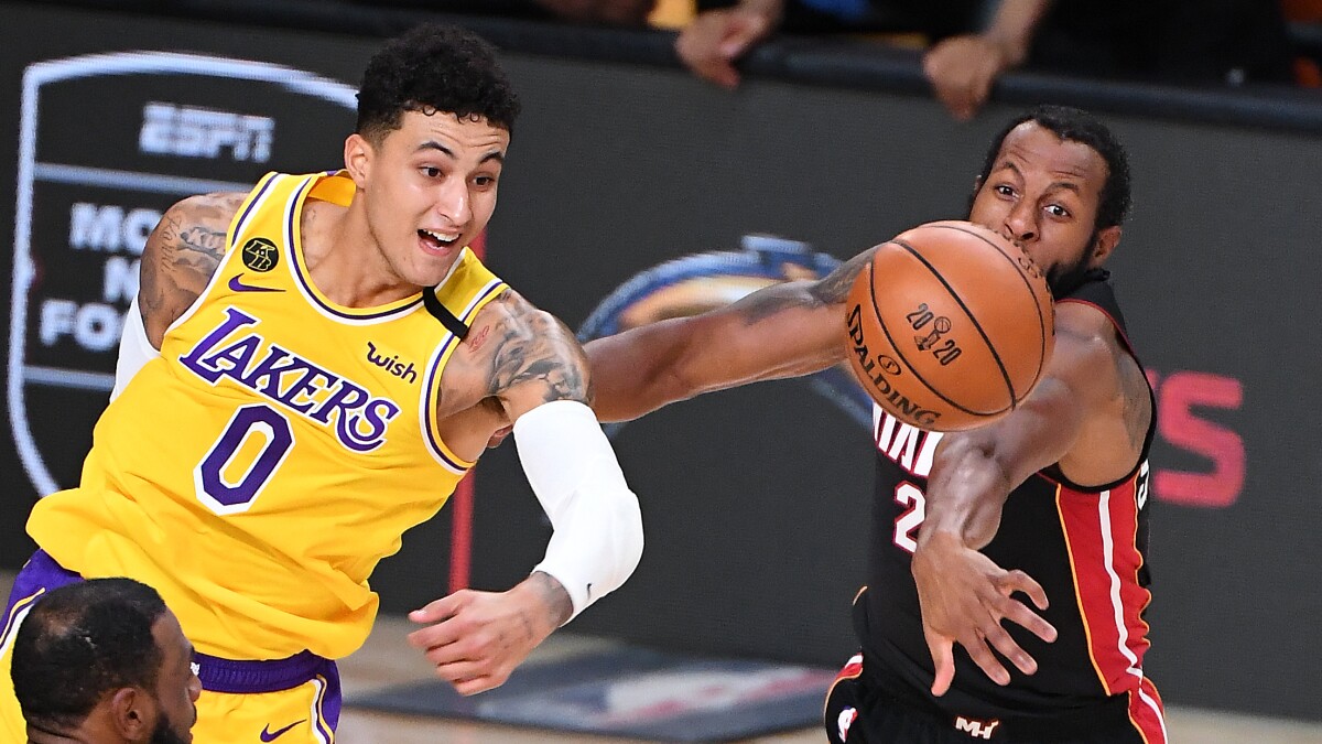 Title Time For Lakers 5 Takeaways From Game 4 Win Over Heat Los Angeles Times