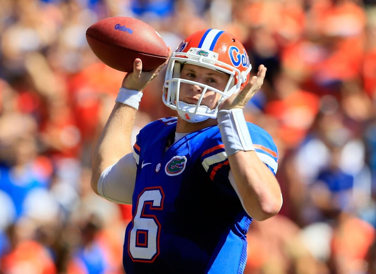 Florida is hopeful quarterback Jeff Driskel can improve on his numbers from last season.