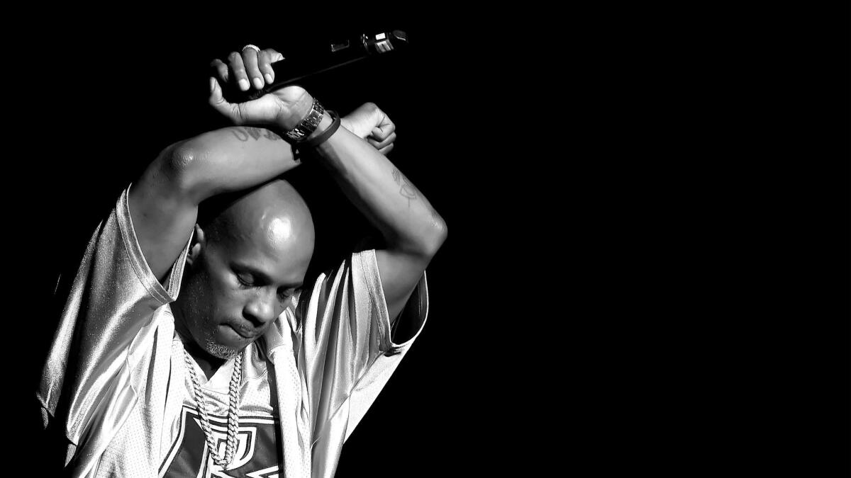 DMX rapped, and lived, with a ferocity unmatched in the annals of hip-hop -  Los Angeles Times