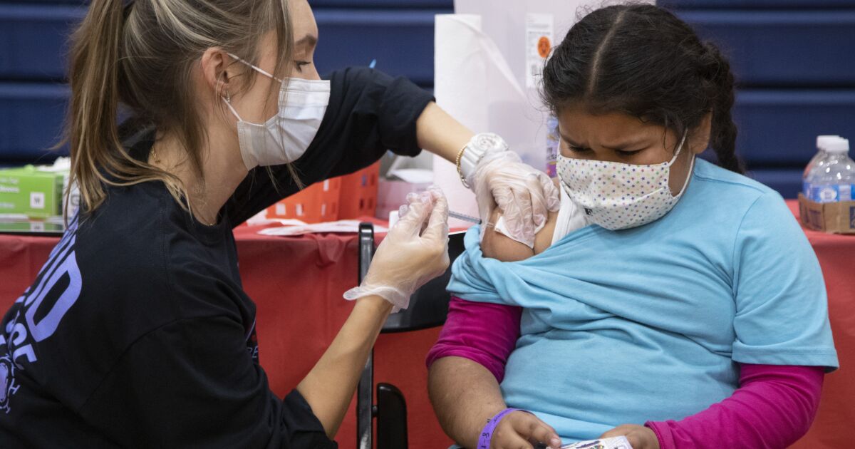 Opinion: California gave up on mandating COVID vaccines for schoolchildren. Here’s why that’s wise