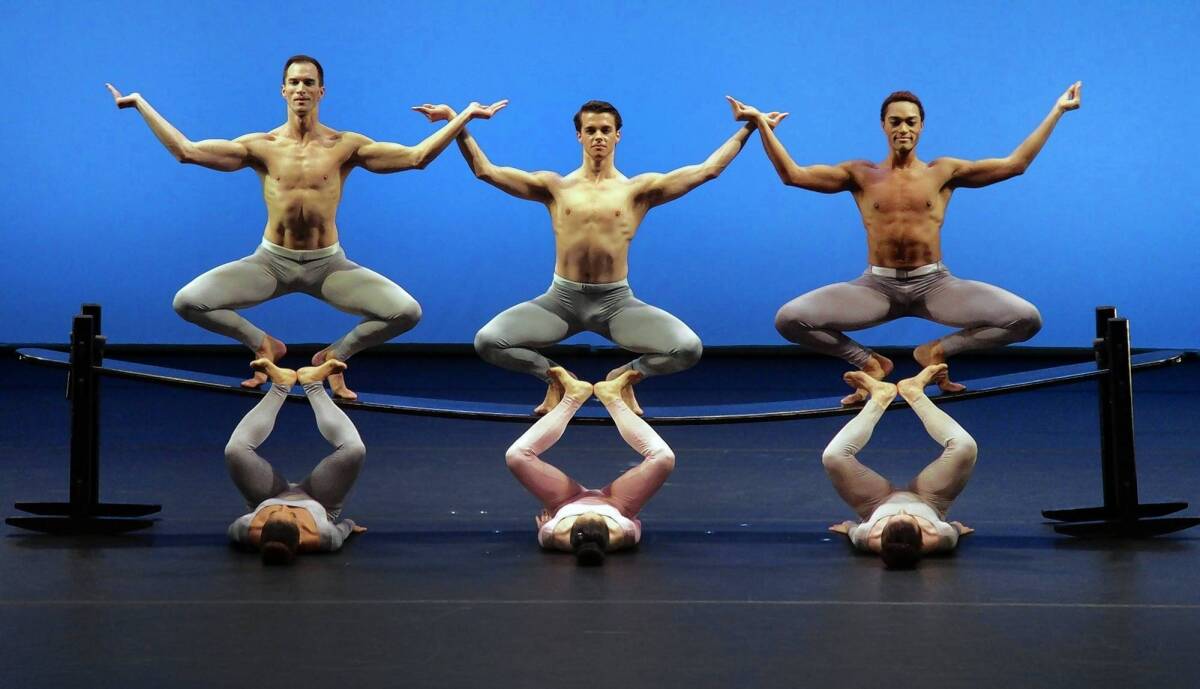 The company performs "Maple Leaf Rag" at the Wallis Annenberg Center for the Performing Arts in Beverly Hills.