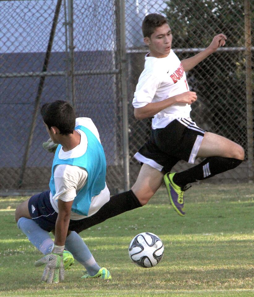 Photo Gallery: CV vs. Burroughs boys soccer