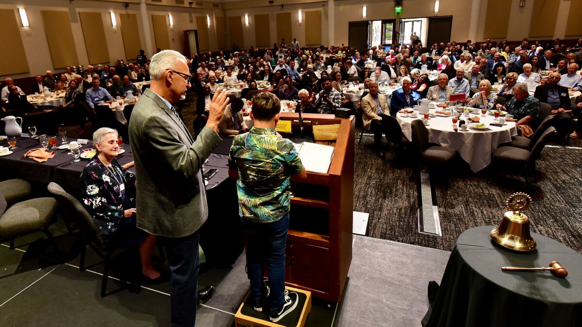 My responsibility as president is bigger than Rotary Club 33 - The San Diego Union-Tribune - Vimarsana News
